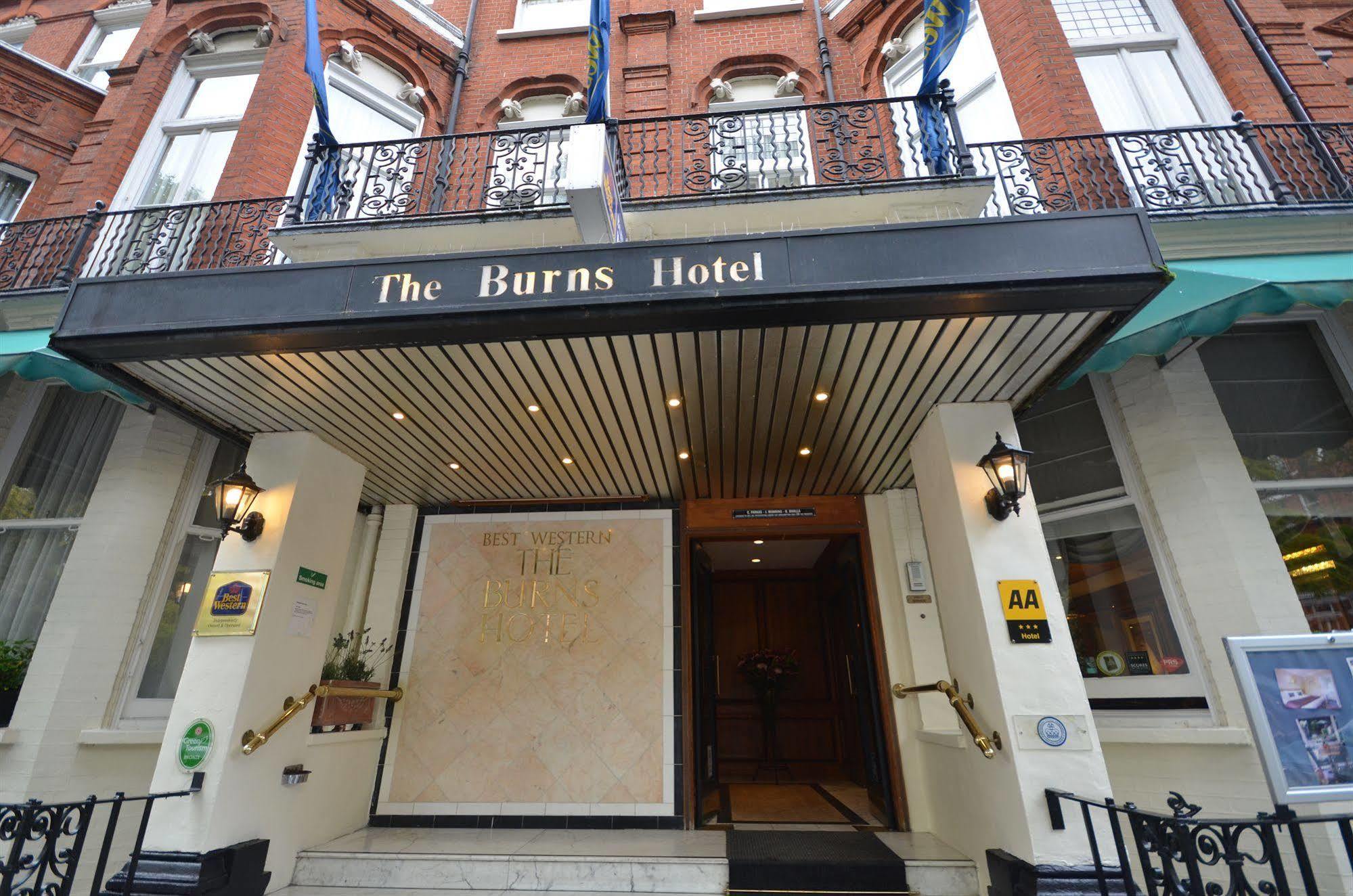 Best Western Burns Hotel Kensington London Exterior photo